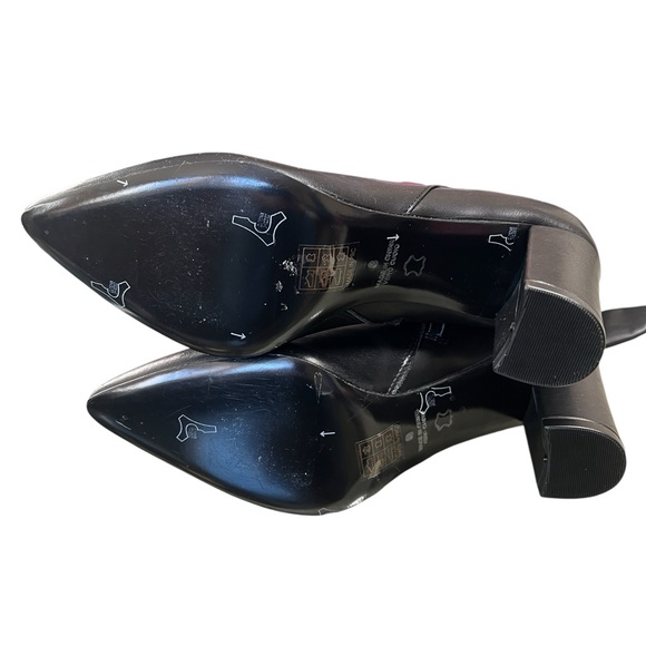 Jojo + Palenki NWOT Andcor black leather knee high bow detail heeled boots - Picture 9 of 11